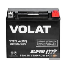 Аккумулятор VOLAT YT20L-4